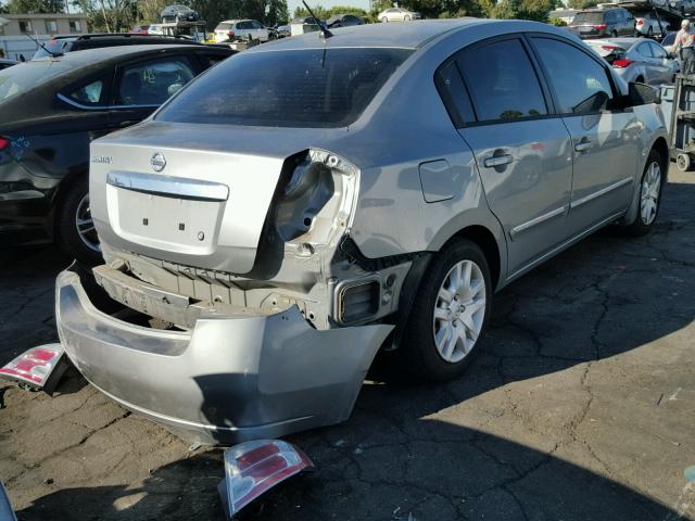 3N1AB6APXAL655397 - 2010 NISSAN SENTRA 2.0 GRAY photo 4