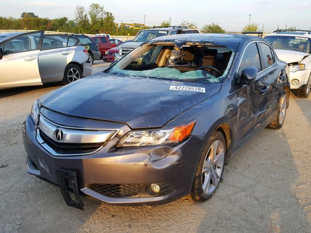 19VDE1F54FE007747 - 2015 ACURA ILX 20 PRE GRAY photo 2