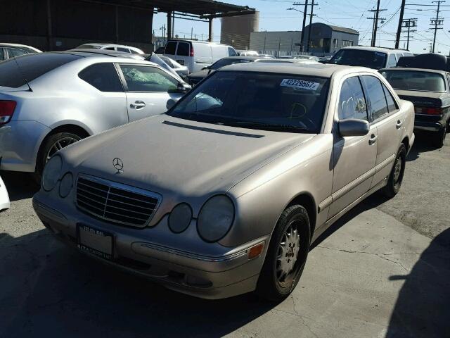 WDBJF65J91B244127 - 2001 MERCEDES-BENZ E GOLD photo 2