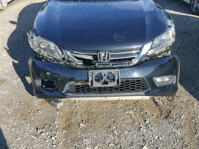 1HGCR2F82EA172660 - 2014 HONDA ACCORD EXL BLACK photo 9