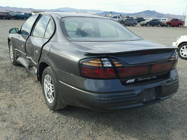 1G2HX52KX34155909 - 2003 PONTIAC BONNEVILLE GRAY photo 3