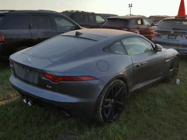 SAJWA6BU6G8K29337 - 2016 JAGUAR F-TYPE S CHARCOAL photo 4