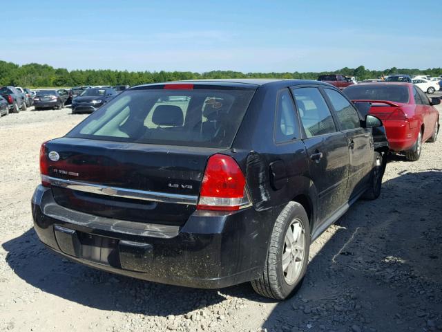 1G1ZT64804F148257 - 2004 CHEVROLET MALIBU MAX BLACK photo 4