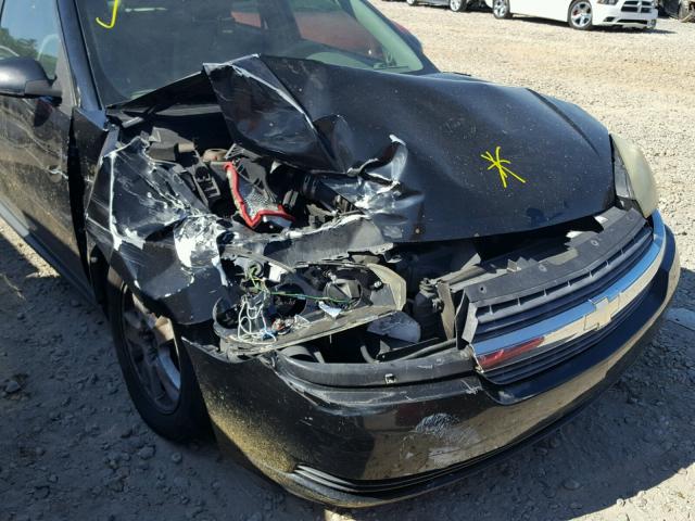 1G1ZT64804F148257 - 2004 CHEVROLET MALIBU MAX BLACK photo 9