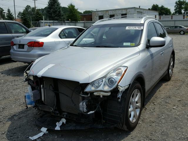 JNKAJ09F69M951123 - 2009 INFINITI EX35 BASE SILVER photo 2