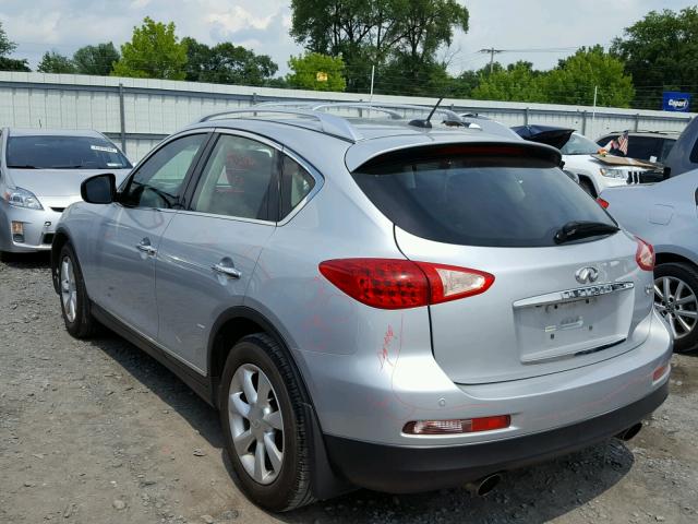 JNKAJ09F69M951123 - 2009 INFINITI EX35 BASE SILVER photo 3