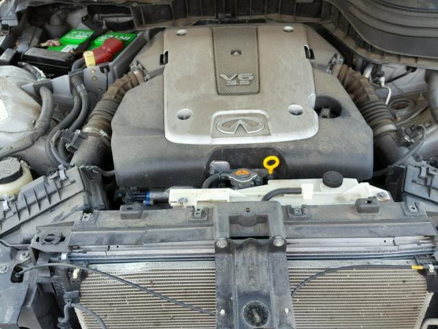 JNKAJ09F69M951123 - 2009 INFINITI EX35 BASE SILVER photo 7