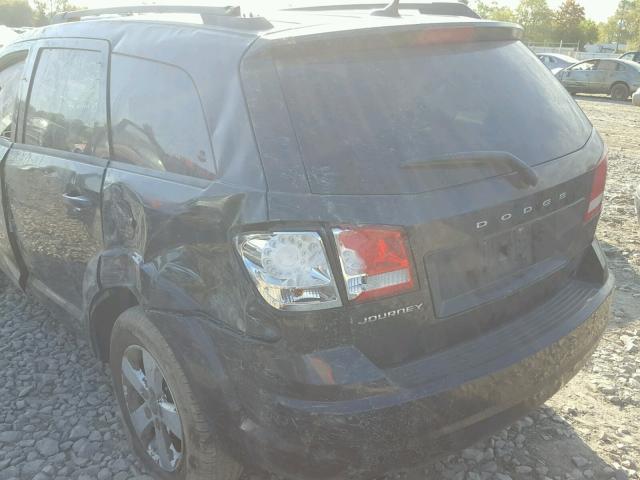 3D4PG1FG7BT501657 - 2011 DODGE JOURNEY MA BLACK photo 10