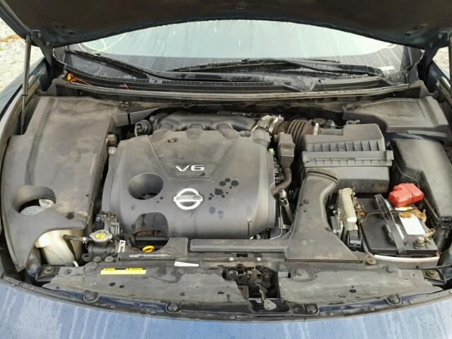 1N4AA5AP9BC844295 - 2011 NISSAN MAXIMA BLUE photo 7