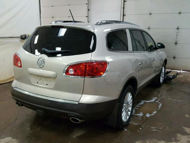 5GAKRAED2BJ380716 - 2011 BUICK ENCLAVE CX TAN photo 4