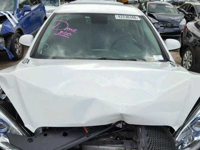 1G4PP5SK4E4145575 - 2014 BUICK VERANO WHITE photo 7