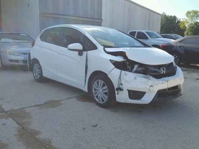 JHMGK5H59GX017028 - 2016 HONDA FIT LX WHITE photo 1