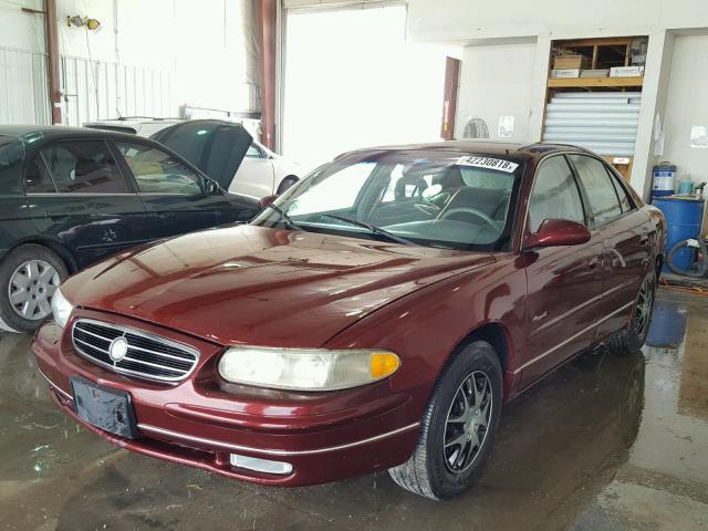 2G4WB52K3W1556683 - 1998 BUICK REGAL LS 栗色 照片 2