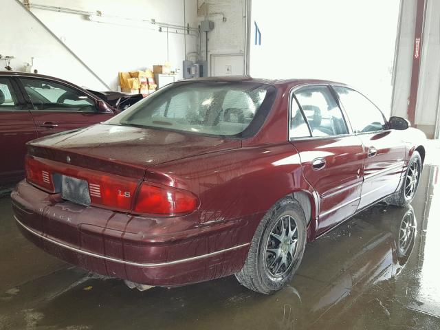 2G4WB52K3W1556683 - 1998 BUICK REGAL LS 栗色 照片 4