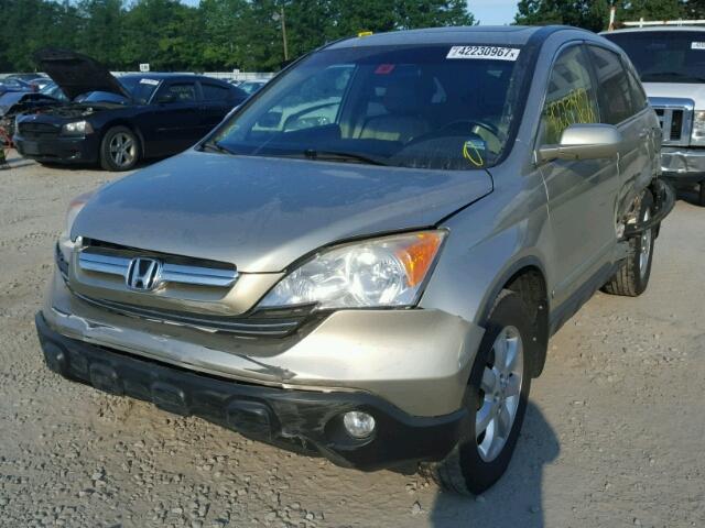 JHLRE48748C054268 - 2008 HONDA CR-V TAN photo 2