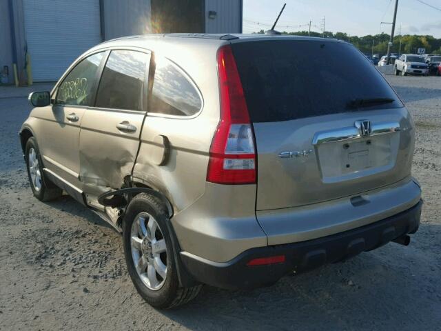 JHLRE48748C054268 - 2008 HONDA CR-V TAN photo 3