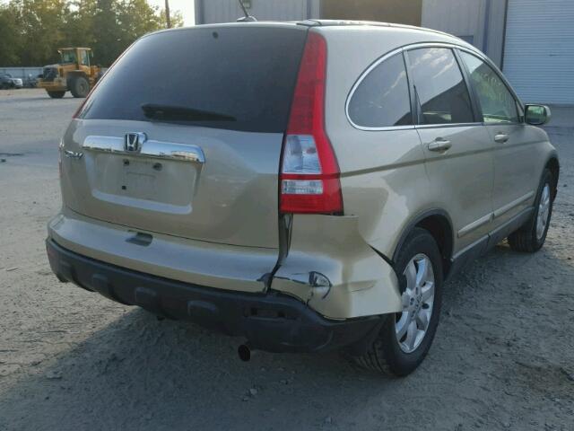 JHLRE48748C054268 - 2008 HONDA CR-V TAN photo 4