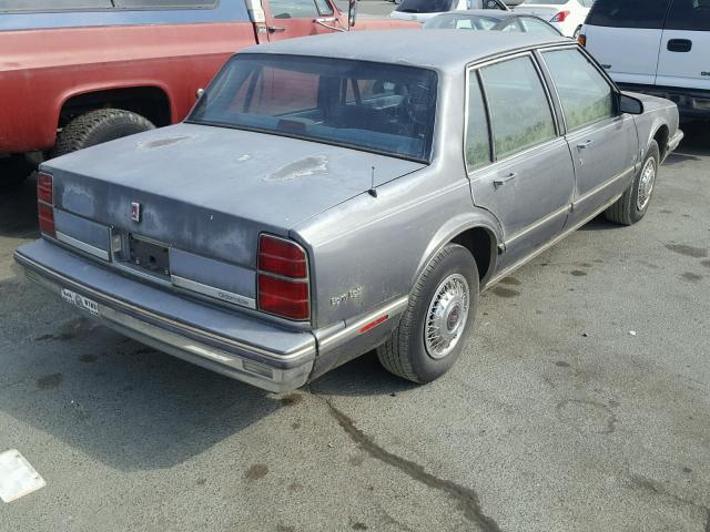 1G3HY54CXK1814246 - 1989 OLDSMOBILE DELTA 88 R GRAY photo 4