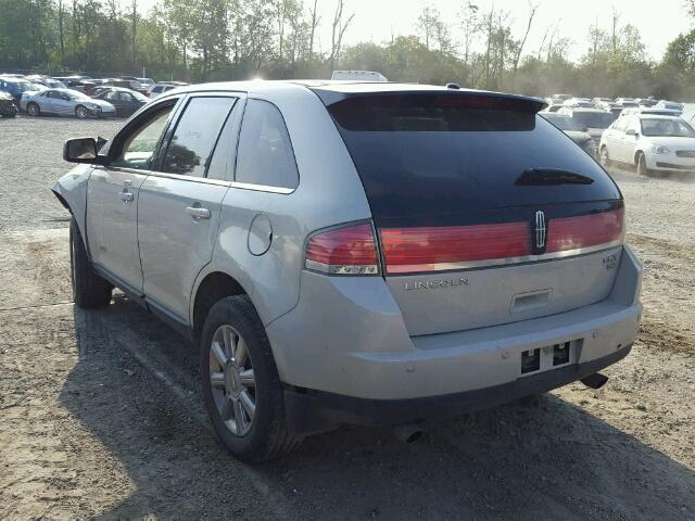 2LMDU88C87BJ39174 - 2007 LINCOLN MKX CREAM photo 3