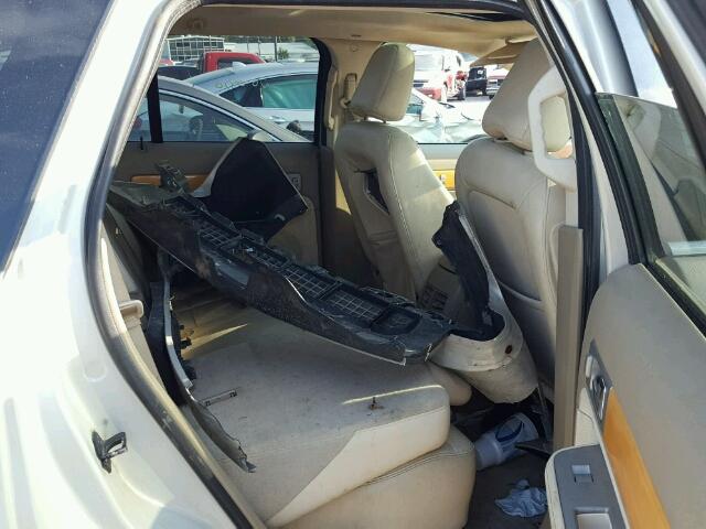 2LMDU88C87BJ39174 - 2007 LINCOLN MKX CREAM photo 6