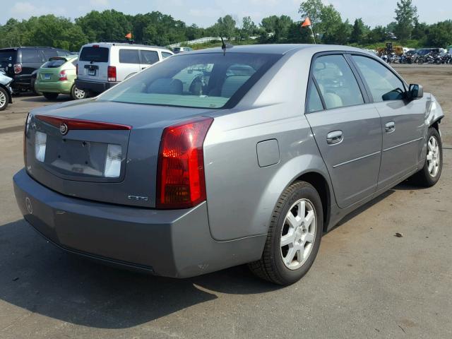 1G6DM57T160185500 - 2006 CADILLAC CTS GRAY photo 4