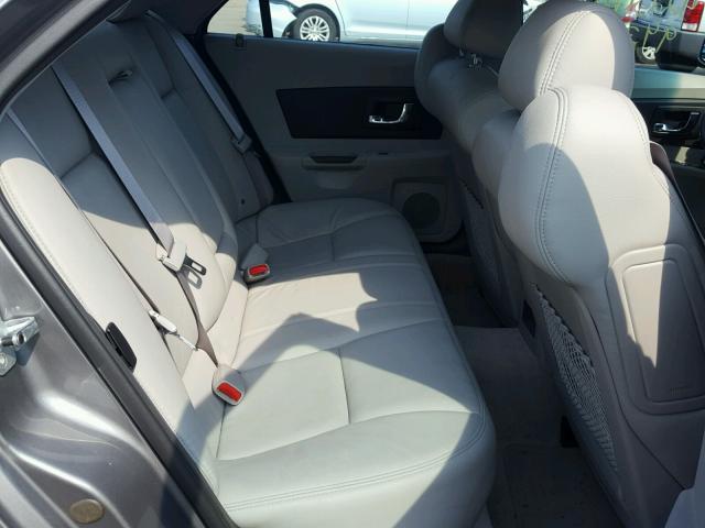 1G6DM57T160185500 - 2006 CADILLAC CTS GRAY photo 6