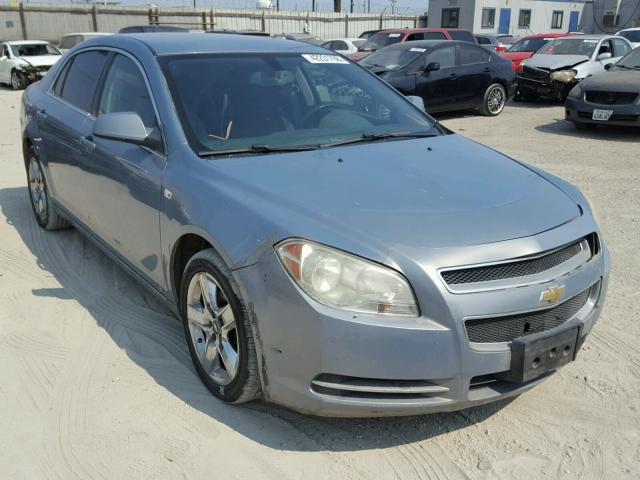 1G1ZH57B184244581 - 2008 CHEVROLET MALIBU 1LT BLUE photo 1