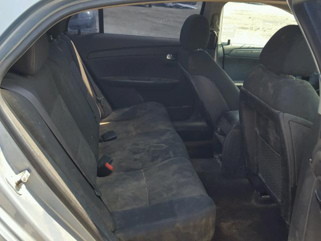 1G1ZH57B184244581 - 2008 CHEVROLET MALIBU 1LT BLUE photo 6