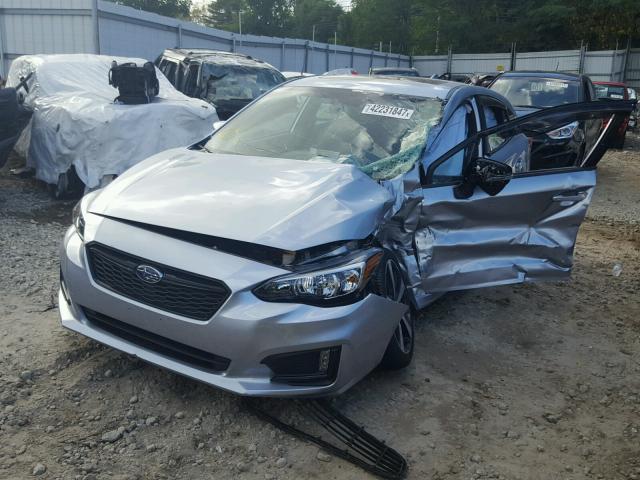 4S3GTAM60H3710410 - 2017 SUBARU IMPREZA GRAY photo 2