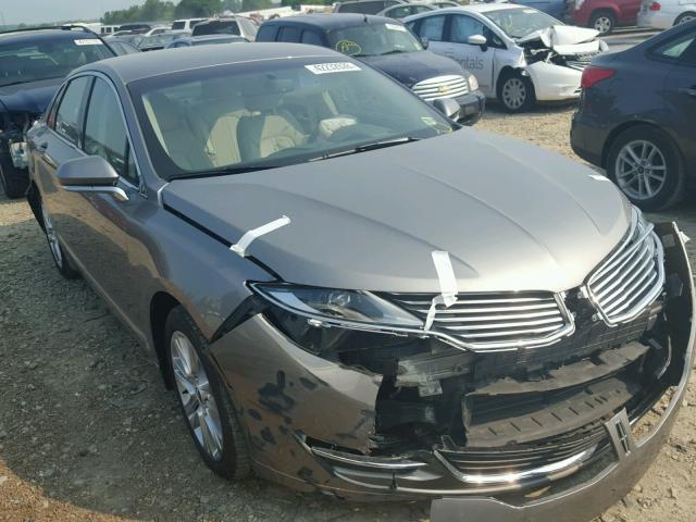 3LN6L2LU9GR605541 - 2016 LINCOLN MKZ HYBRID SILVER photo 1