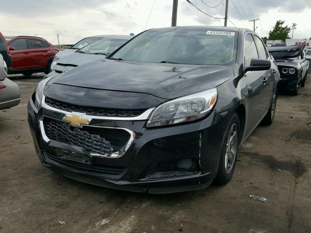 1G11B5SL5FF306287 - 2015 CHEVROLET MALIBU LS BLACK photo 2