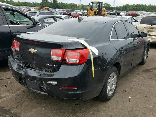 1G11B5SL5FF306287 - 2015 CHEVROLET MALIBU LS BLACK photo 4