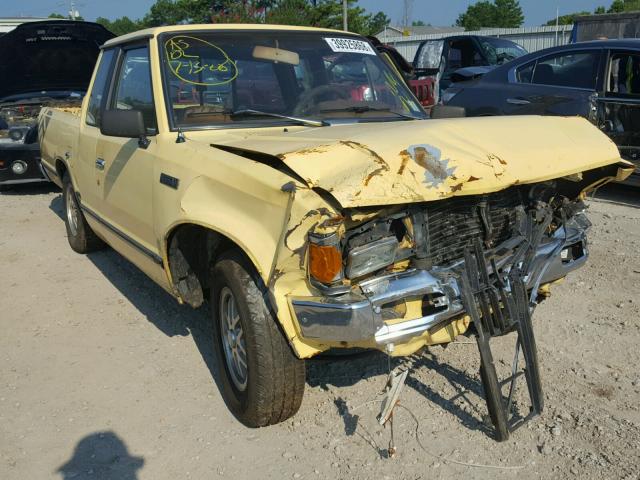 1N6ND06S9GC317445 - 1986 NISSAN 720 KING C YELLOW photo 1