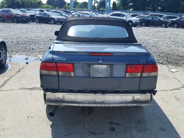 YS3DF75K0Y7010350 - 2000 SAAB 9-3 SE BLUE photo 9