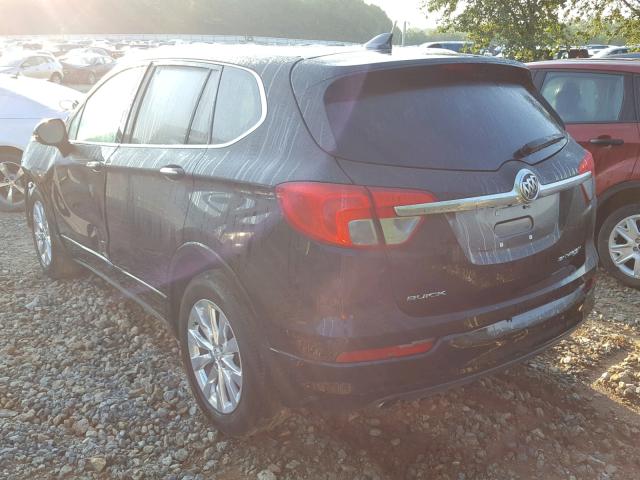 LRBFXDSA9HD037991 - 2017 BUICK ENVISION E BLACK photo 3