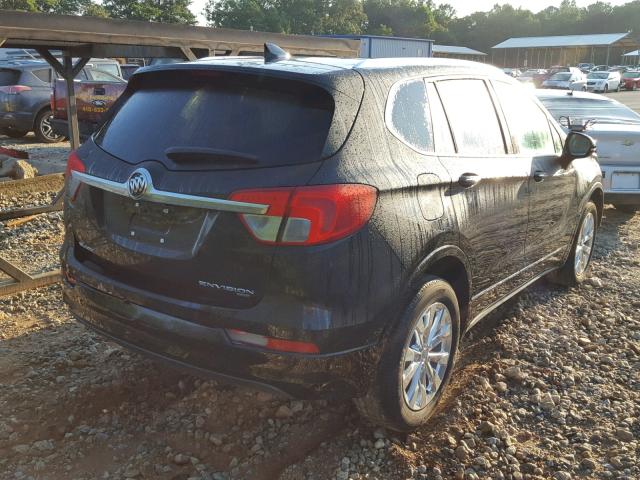 LRBFXDSA9HD037991 - 2017 BUICK ENVISION E BLACK photo 4