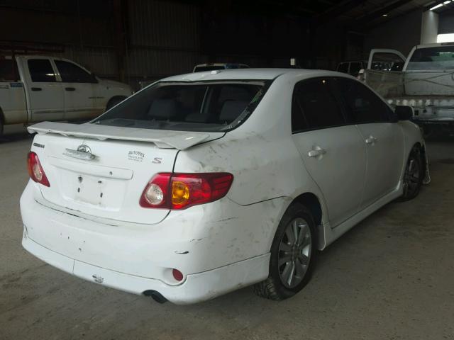 2T1BU4EE2AC398960 - 2010 TOYOTA COROLLA BA WHITE photo 4