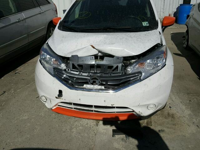 3N1CE2CP7FL445420 - 2015 NISSAN VERSA NOTE WHITE photo 9