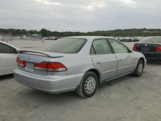 1HGCF86612A130910 - 2002 HONDA ACCORD VAL SILVER photo 4