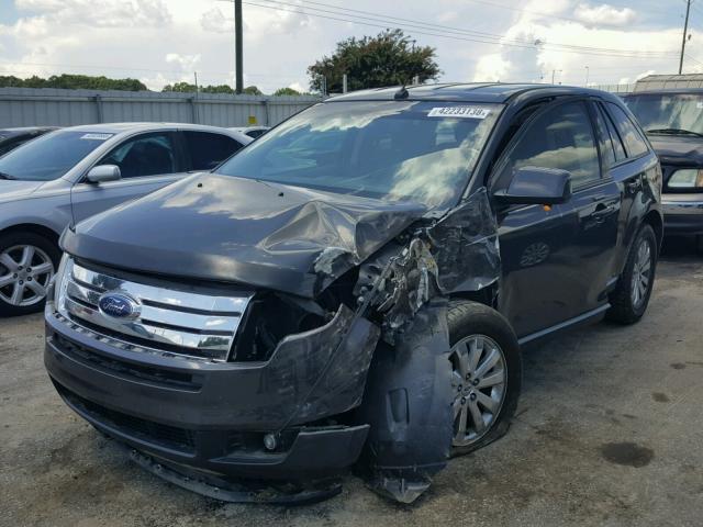 2FMDK39C27BB41800 - 2007 FORD EDGE SEL P GRAY photo 2