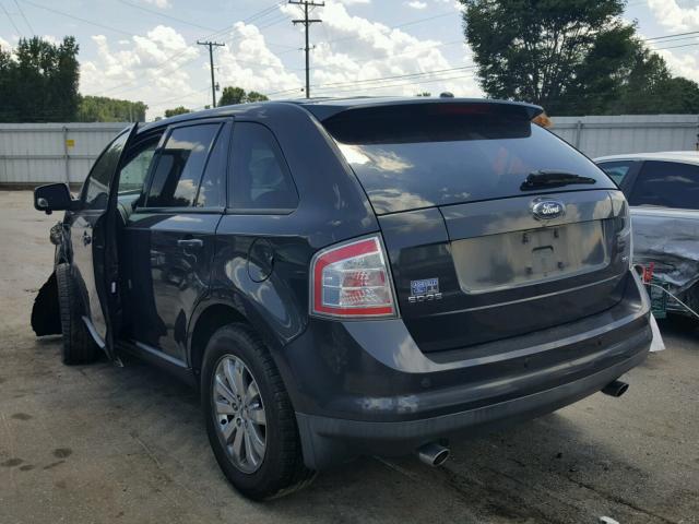 2FMDK39C27BB41800 - 2007 FORD EDGE SEL P GRAY photo 3