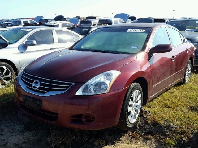 1N4AL2APXCN490186 - 2012 NISSAN ALTIMA BAS BURGUNDY photo 2