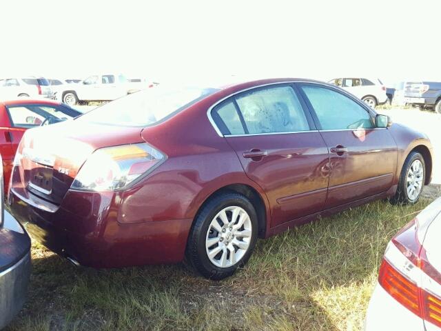 1N4AL2APXCN490186 - 2012 NISSAN ALTIMA BAS BURGUNDY photo 4