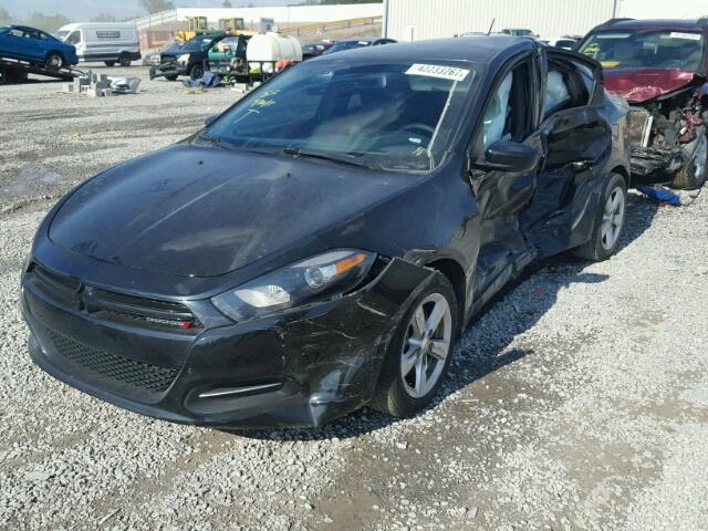 1C3CDFBB9GD679969 - 2016 DODGE DART SXT BLACK photo 2