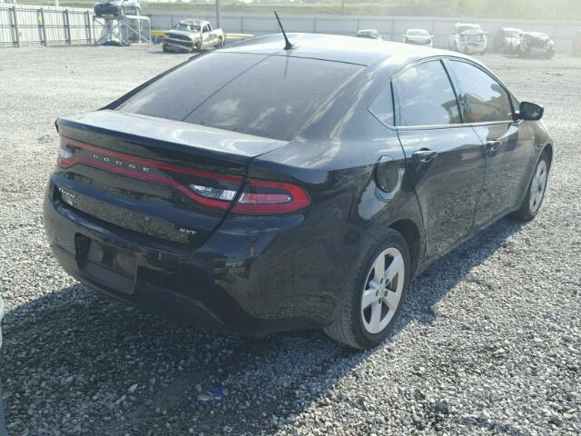 1C3CDFBB9GD679969 - 2016 DODGE DART SXT BLACK photo 4