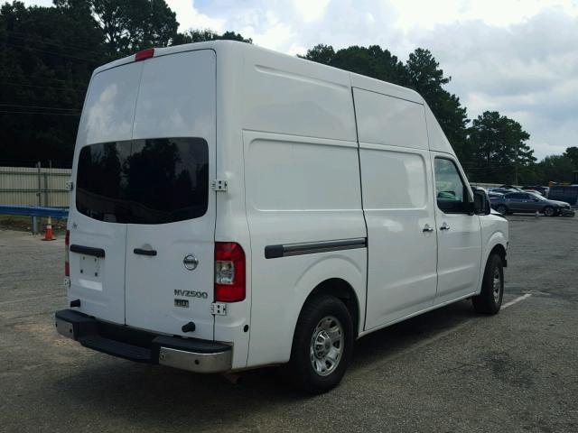 1N6BF0LY1CN103408 - 2012 NISSAN NV 2500 WHITE photo 4