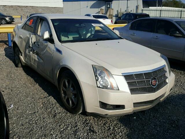 1G6DF577080167232 - 2008 CADILLAC CTS WHITE photo 1