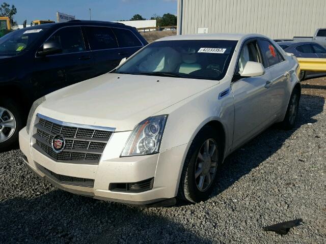 1G6DF577080167232 - 2008 CADILLAC CTS WHITE photo 2