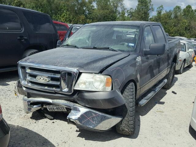 1FTPW12V18FB18658 - 2008 FORD F150 SUPER SILVER photo 2