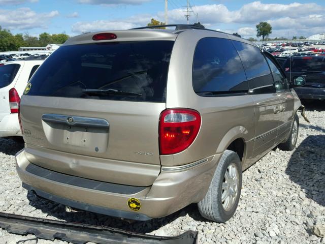 2C4GP54L15R268094 - 2005 CHRYSLER TOWN & COU BEIGE photo 4